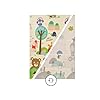 MS BabyWorld - Trendy - Alfombra de Juegos para Bebé 3 tamaños a elegir- Doble Cara, Tapete Muy acolchado (1cm Grosos), Plegable y con Bolsa de transporte (Selva/Elephant, 180 * 120) #4