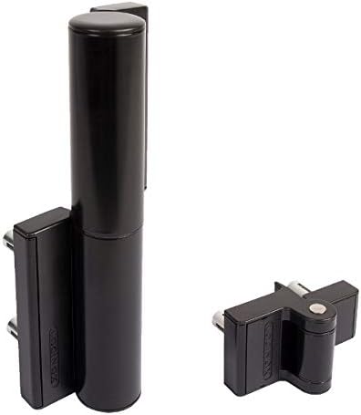 LOCINOX Tiger Hydraulic Gate Closer Kit With Puma Hinge - Black