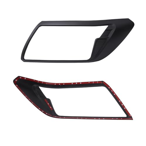 Embellecedores for faros delanteros en ABS de alta resistencia para Nissan NP300 modelos 2015-2019