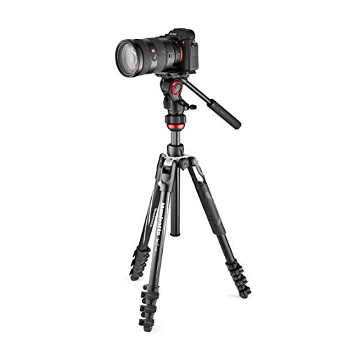 Manfrotto Befree Travel, Light Weight, Fluid Drag System Professional Video Tripod, Black (Mvkbfrl-Liveus) #TOP5