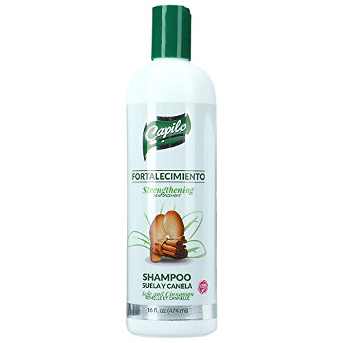 Capilo Sole and Cinnamon Shampoo for Hair Growth and Strengthening - Anti Hair Fall, Thickening, Natural, Organic, No Chemical, Nourishing Shampoo for Men - Women - Sulfate-Free, Moisturizing