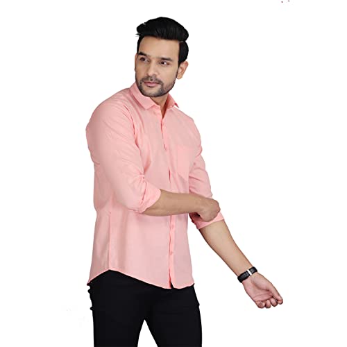Image of Man Slim Fit Cotton Casual Shirt