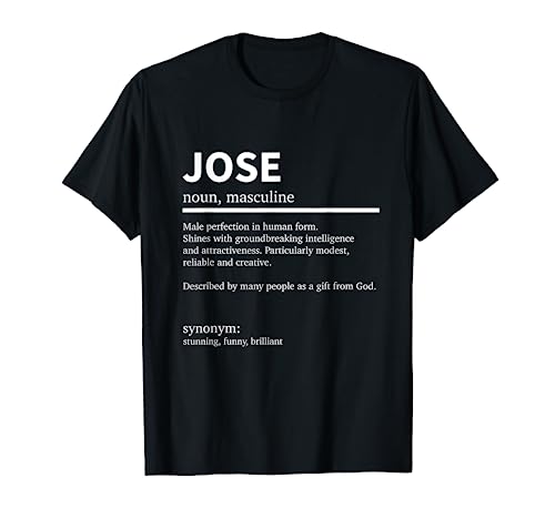 Definición Jose Nombre Decir Jose Nombre Jose Camiseta