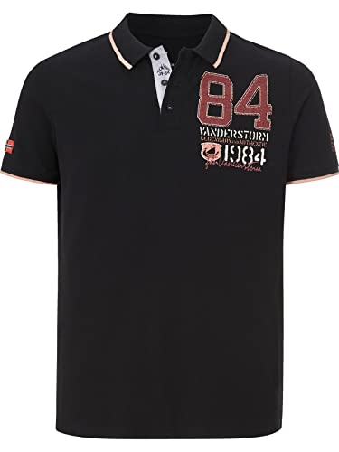 Jan Vanderstorm Homme Polo Rorek Noir XL - 56/58