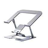 Matériau : acier au carbone, construction robuste, imperméable, résistant à l'usure, peut maintenir votre ordinateur portable de manière stable, sa conception pliable et pliable le rend facile à ranger.