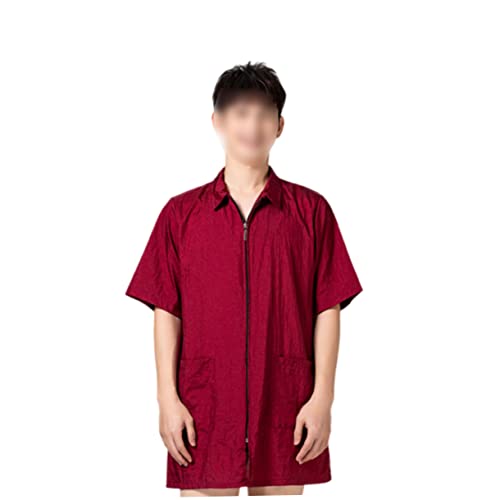 TEHAUX Colete De Trabalho Jaqueta De Trabalho Para Homens Colete De Salão Profissional Colete De Bar