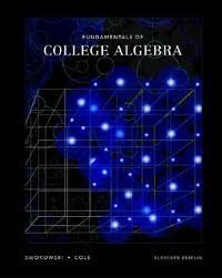 Swokowski's Fundamentals of College Algebra 0534917542 Book Cover