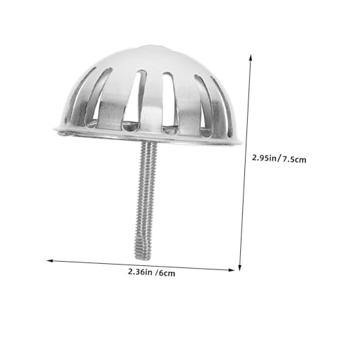 Urinarios comerciales accesorios de acero inoxidable con tapas de embudo antidesbordamiento 2
