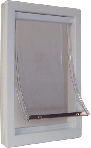 Ideal Pet Products Designer Series Plastic Pet Door with Telescoping Frame, Small, 5