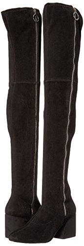 Dolce Vita Women's Vix Fashion Boot, Black Stella Suede, 8 Medium Us #TOP6