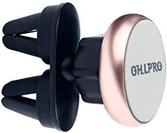 OHLPRO Magnetic Wireless Car Charger Compatible with Magsafe Car Mount, for iPhone 15/14/13/12 Pro Max Mini, 360° Adjustable Fast Charging Super Magnetic Air Vent Phone Holder