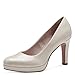 Produktbild Tamaris Damen Pumps Stilettoabsatz Vegan; Champagne, EU 40