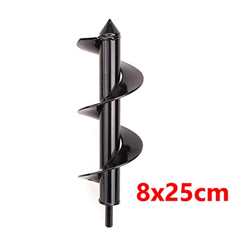 Garden Planter Spiral Drill Bit Flower Bulb Hex Shaft Auger Yard Gardening Bedding Planting Post Hole Digger Tools