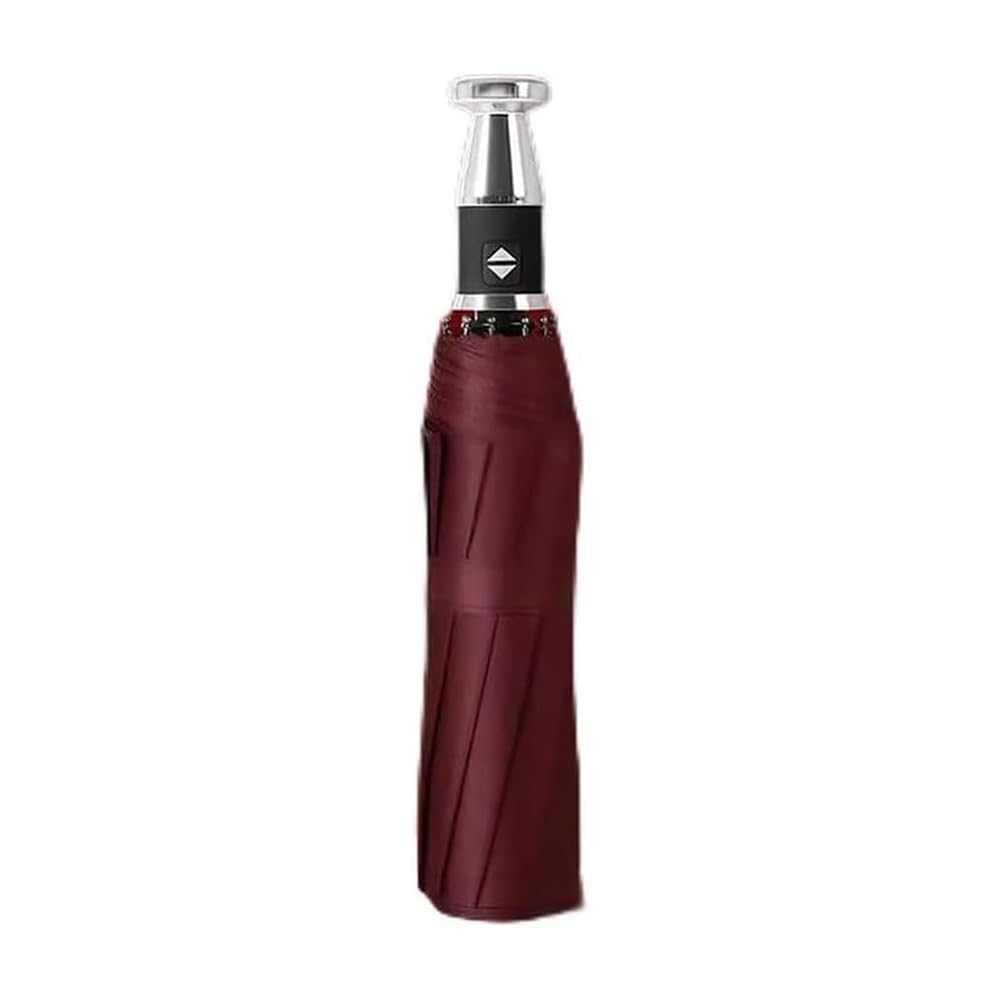 WTHDPHHH Car Umbrella, For Smart 451 brabus 453 fortwo forfour Fully Automatic Umbrella Compact Portable Car Travel Umbrella,Red