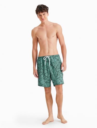 PATPAT Matching Swimsuits for Couples V Neck One Piece Swimwear Drawstring Waist Swim Trunks Summer Beach Bathing Suits2