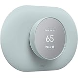 elago Cubierta Wall Plate Plus Compatible con Google Nest Thermostat 2020 (Verde Menta)