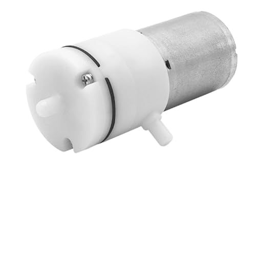 Micro Air Pump - 12V DC Air Pump Booster, Silent High Flow Mini, for Medical Treatment Instrument, Aquariums, Water Dispenser, Coffee Machine, Pack of 2
