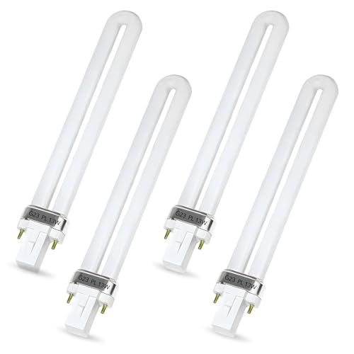 4 PCS PL13-E-FFP 13W Type E Fluorescent Light Bulb Compatible with OttLite