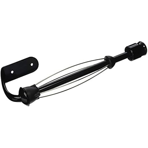 Kamenstein 5136780 Perfect Tear Patented Wall Mount Paper Towel Holder with Rounded Finial, 14-Inch, Black Cover