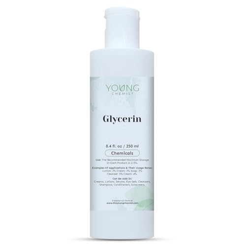 Image of Young Chemist Glycerine (Pure and Unscented) For Soft And Moisturize Skin | 250 gram, Liquid