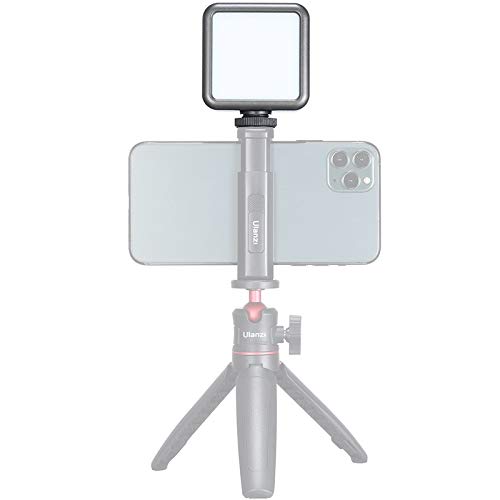 Yantralay-Ulanzi-VL49-Professional-Magnetic-RGB-LED-Light-with-2-Color-Modes-for-LiveStreaming-Photo-Shoot-with-3-Hot-Shoe-Mounts-Compatible-with-All-CamerasSmartphones-DSLRVlogging-Accessories