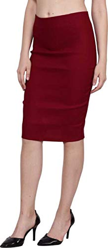 Image of Girls Solid Pencil Skirt