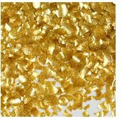 CakeSupplyShop Metallic Gold Edible Shimmer Glitter for Cakes and Cupcakes 1/4 oz Jar