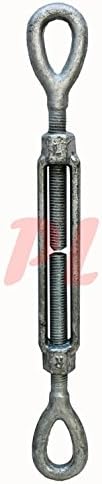 3/4'' x 9'' Turnbuckle EYE EYE Pulley Galvanized Drop Forge 3/4 x 9 Turnbuckle