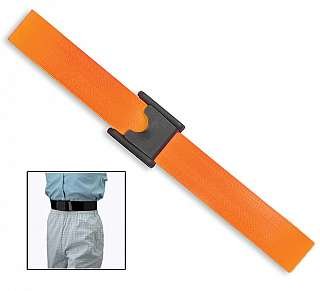 Cleanable Gait Belt Orange - 60" Length