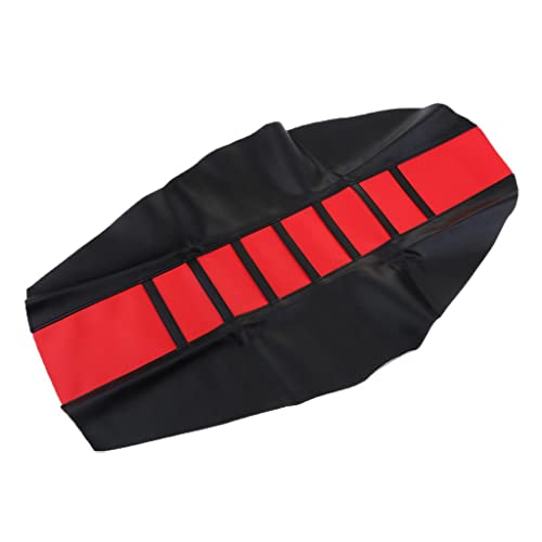 Housse de coussin de selle rouge rembourrée pour selle de vélo confortable - 7