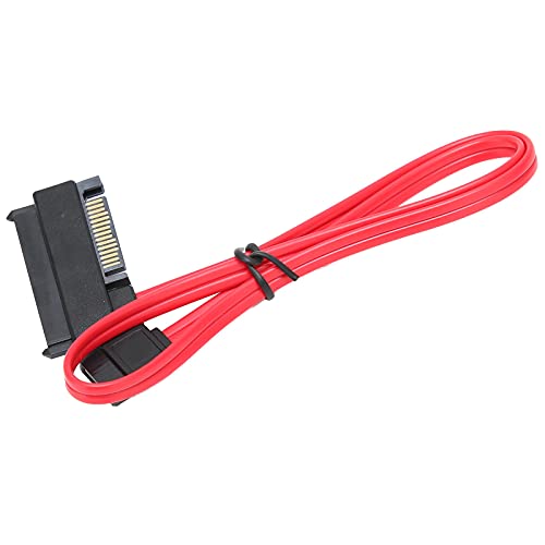 Cable Adaptador SAS a SATA 0.5 m 29Pin a 7Pin con puerto de energía SATA 15Pin miniatura 7