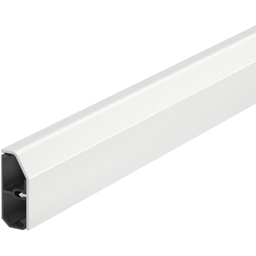OBO Bettermann SL2050rws Sockelleistenkanal, 20x50mm, reinweiß,...