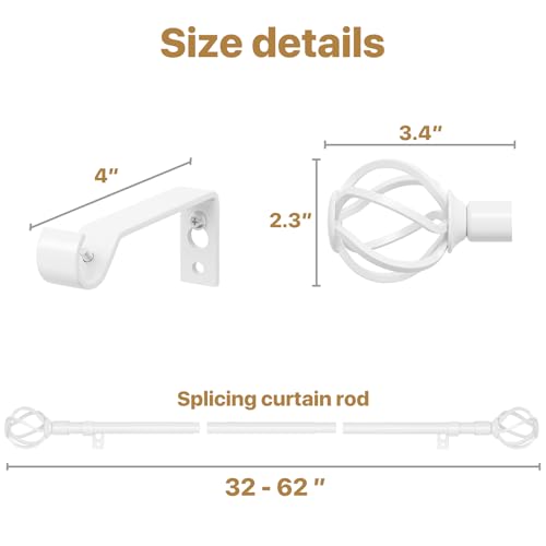 Opiniones y reviews de Soportes ajustables para cortinas los mejores 10. 27 Imagen adicional