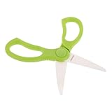 Alasum ポータブル製ベビーフード剪刀 取り外し可能なダストカバー付き