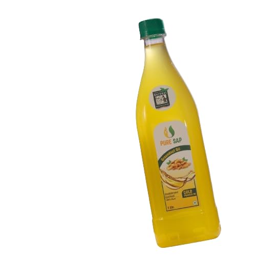 Wood Pressed Groundnut Oil 100 PURE & UNREFINED NATURALLY CHOLESTEROL