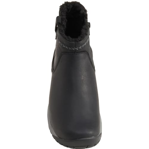 Merrell Women's Encore 4 Bluff Zip Polar Boots - Waterproof, Insulated, Wide Width, (Black) (7.5)3