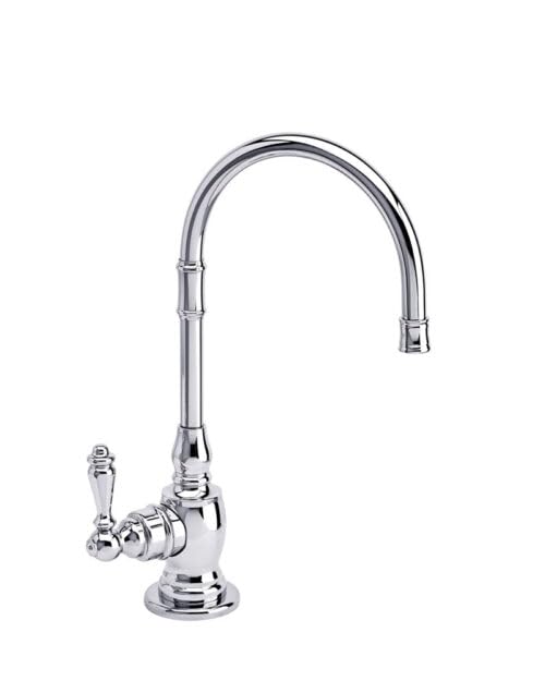 Waterstone 1202C-CH Pembroke Cold Only Filtration Faucet - Lever Handle Polished Chrome