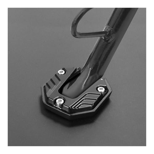 Béquille côté pied agrandir pad avec base élargie en aluminium haute résistance