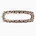 Fochutech Car Stretchy Rearview Mirror Cover Plush Decorative Interior Accessories Ornaments (Leopard)