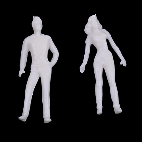 Figurines échelle O modéles miniatures plastique pour construction scènes diorama - 5
