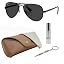 Polished Black Frame | Polarized Black Lens