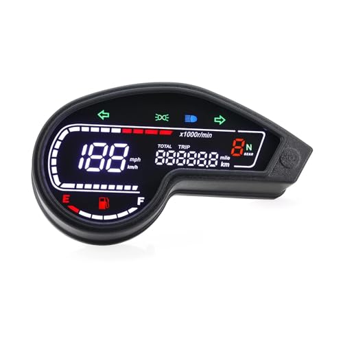 �I�[�g�o�C�̃X�s�[�h���[�^�[�Q�[�W �I�[�g�o�C�f�W�^�� �����ꂽ �^�R���[�^���g�_�b�V���{�[�h���s�����v�X�s�[�h���[�^�[ NXR150 NXR125 �u���U�[�Y 2003-2014 �I�[�g�o�C���s�����v