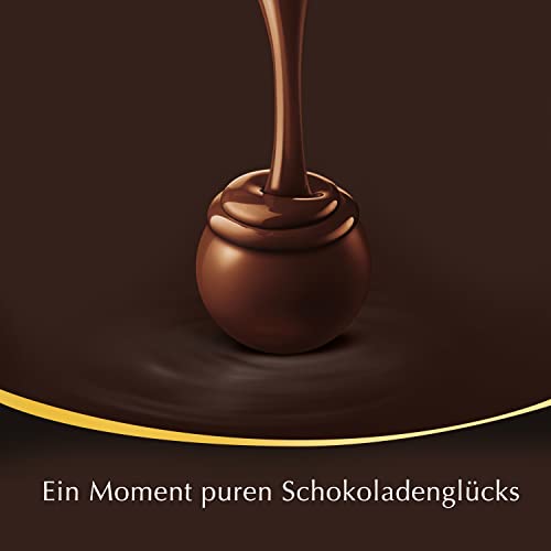 Lindt Schokolade LINDOR Kugeln 70% Kakao Extra Dunkel | 136 g Beutel | ca. 10 Kugeln feinherbe Edelbitter Schokolade mit zartschmelzender Füllung | Pralinen-Geschenk | Schokoladen-Geschenk