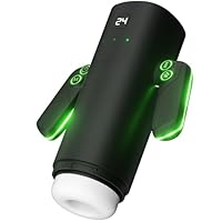 【5 Saugmodi und 5 Teleskopdistanzen Masturbieren für Männer】Neu elektrischer masturbator cup mit 5 saugmodi und 5 teleskopdistanzen,die Ihren penis mit verschiedenen saugen auf und ab drehen und bewegen und Ihnen verschiedene freuden bereiten.Von lan...