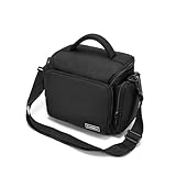 Cwatcun カメラバッグ 一眼レフ 防水 軽量 ショルダー 大容量 携帯に便利な（S）