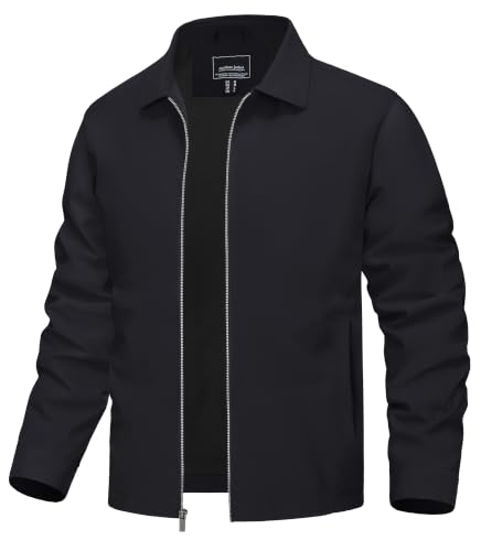 TACVASEN TACVASEN Men's Lightweight Jacket Fall Water-repellent Windbreaker Jackets