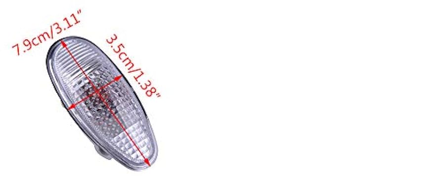 行燈 Amazon.com: beler 2PCS Front Left Right Side Fender Marker