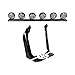 KC HiLiTES 97059 50" KC Xross Bar - Overhead - Apollo Pro Halogen - 6-Light System- 600W Combo Beam - 97-06 Jeep TJ