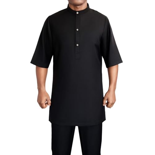 African Suit for Men Short Sleeve Shirt Pants 2 Piece Set Outfits Dashiki Nigerian Wedding Clothing3