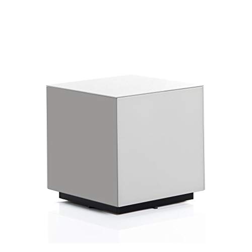 SONOROUS STB-45 All Glass Cube Side Table Night Stand